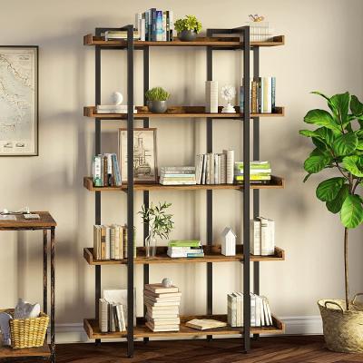 China Etagere Convertible Open Bookcase Freestanding Shelf 5 Shelves For Storage And Display for sale