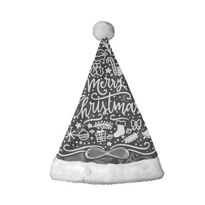 China Wholesale High Quality Eco-Friendly Christmas Hat For Kids And Adults New Non-woven Fabric Hats For Celebrations And Playtime for sale