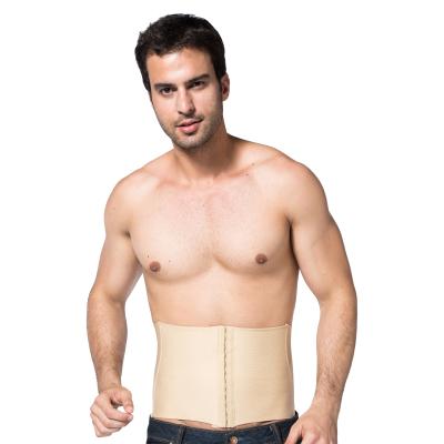 China Hot Style Breathable Seamless Plus Size Mid Breasted Waist Trainer Fitness Shaping Belt For Men for sale