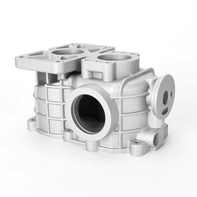 China Machining Machinery Parts ODM CNC Worm Gear Reducer Gearbox For Motor Transmission for sale