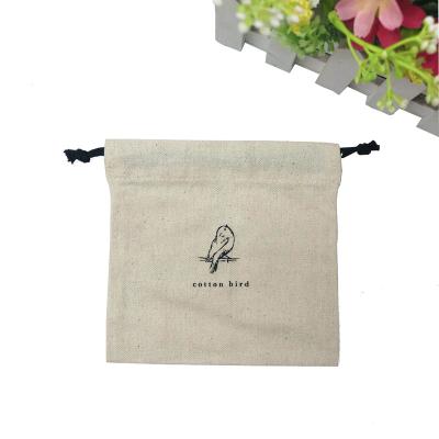 China Top Customized Wholesale Gift Canvas Drawstring Bag Canvas Bag for sale