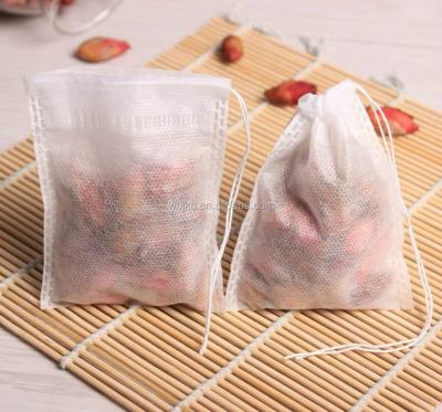 China BIODEGRADABLE Favorable Price Drawstring Non Woven Empty Tea Bags For Sale for sale