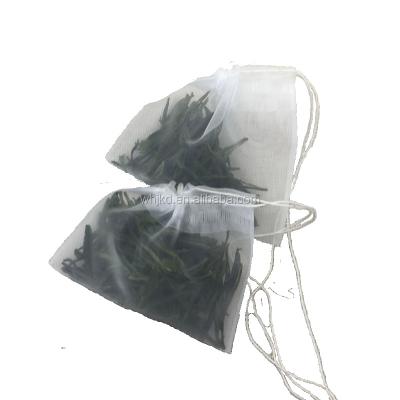 China Recyclable Food Grade Mesh Nylon Tea Bags Biodegradable With Customized Tag And String for sale