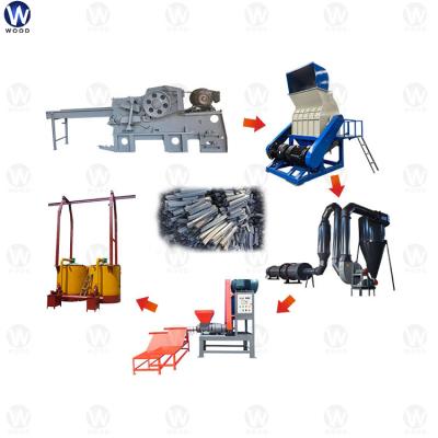 China energy & Barbecue Charcoal Mining Briquette Making Machine Production Line Maker for sale