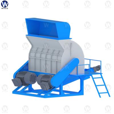 China Building Material Shops Multiple Application Wood Chips Sawdust Output Making Large Hammer Mill for sale