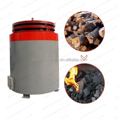 China energy & Biomass Mining Continuous Charcoal Making Machine Rotary Drum Type Gas Flow Carbonization Furnace for sale