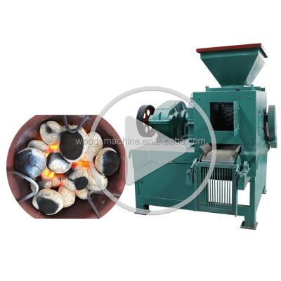 China Long Burn Time Barbecue Charcoal Briquette Making Machinery Charcoal Powder for sale