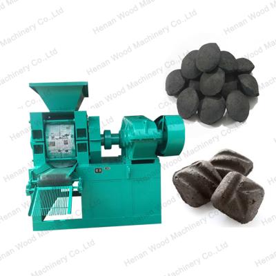 China Long Burn Time Charcoal Making Machine Making Compressed Charcoal Biomass Briquette Press Machine for sale