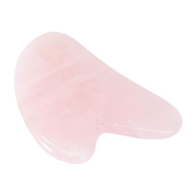 China Custom Anti-puffiness beauty logo mounted quartz gua sha face massager tool board for sale