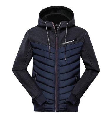 China 100% Polyester Winter Sport Man Design Casual Hooded Anorak QUICK DRY Padded Jacket for sale