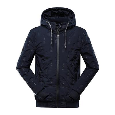 China High Quality QUICK DRY Custom Cotton Mens Outdoor Sport Wear Winter Black Man Knitting Padded Jacket for sale