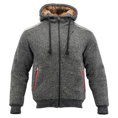 China Wholesale QUICK DRY Casual Custom Winter Work Fleece Jacket With Hood for sale