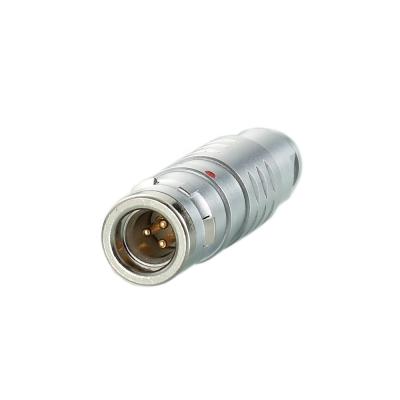 China Power 0K, 1K, 2K 3K series waterproof metal push-pull electrical connector for power and data connection for sale