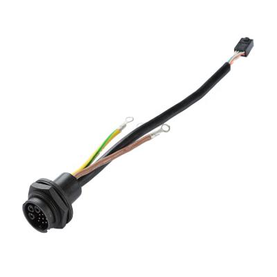 China Installable Cable MEET 3+9 Series Waterproof Quick Push Cable Assemblies, Power And Signal Male And Female Connectors for sale