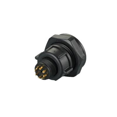 China IP67 Power Handling Push Pull Self Locking Waterproof Cable Connector ip67 Weatherproof Connector for sale