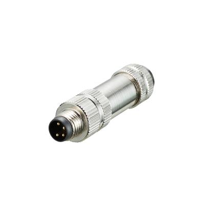 China M12 Automotive Sensor Connector 3/4/5 Pin Male / Female Straight / Right Angle Plug for sale