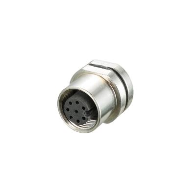 China Automotive Industrial Waterproof Connector A, B, C, IP67 IP68 Type D M8 4Pins Straight Plug for sale