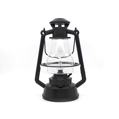 China Black Retro Battery Operated PL31A69F High Kerosene Lamp Yellow Flashing High Hanging Lamp For Garden Decoration for sale