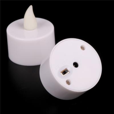 China CDL4119-6 LED Rechargeable Yellow Flickering Tea Candle Light Rechargeable Light For Home Decoration for sale