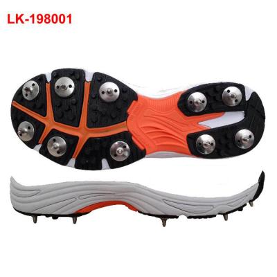 China Rubber Spikes Outsole For Cricket Shoes Cricket Shoes Spikes Outsole for sale