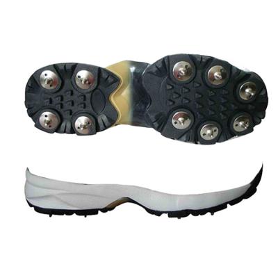 China Rubber Spikes Outsole For Cricket Shoes Metal Spikes Sole For Cricket Shoes Wholesale for sale