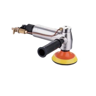 China 4 Inch Straight Leg Water Jet Pneumatic Grinder Wet Air Sander Grinder for Unc Jade Stone Floor Air Polisher M14x2 M16x2 or 5/8