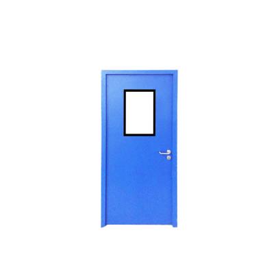 China LangGou Windproof Galvanized Medical Board Doors Airtight Ward Door For Surgury Room for sale