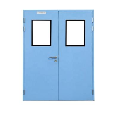 China LangGou Windproof Galvanized Airtight Ward Door Good Radiation Protection Medical Board Doors Color Customized for sale