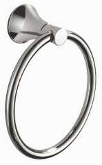 China 53133 towel ring bathroom accessory zinc chrome finish tumbler holder towel bar paper holder soap dish for sale