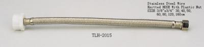 China TLH-2015 pipe flexible hose stainless chrome plated mixer shwater plastic equipment accessory metal for fixing hose tube for sale