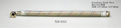 China TLH-2012 pipe flexible hose stainless chrome plated mixer shwater plastic equipment accessory metal for fixing hose tube for sale