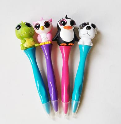 China office & PVC Topper Fast Slow Toy Ball Pen Rising School Pen FUNWOOD GQC Squeeze Press Toy Pen for sale