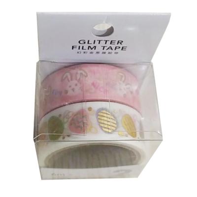 China Wholesale Custom FUNWOOD GQC Easter waterproof style printed gold foil washi paper tape kawaii for sale