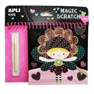 China Paper Scratch Art Colorful Book Set from FUNWOOD GQC for sale