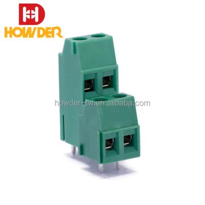 China 5.0mm 2 Pin Power Wire Termination Terminal block TS-500BRF-XXP for sale