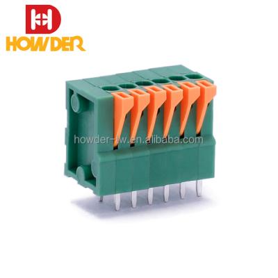 China 2.54mm Recess 4pin Wire Connector Terminal Block HD-531-XXP for sale