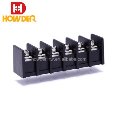 China Wire Connecting Waterproof 7.62mm Barrier Din Rail Terminal Block for sale