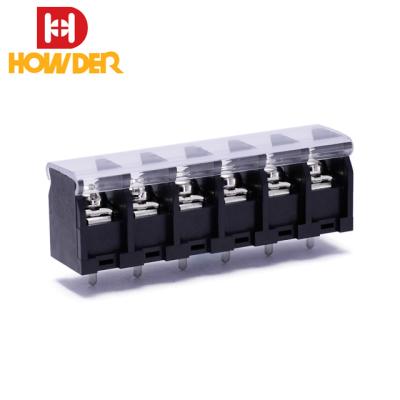 China Wire Connecting Terminal Strip Industrial Distribution 9.5mm Power Connector Terminal Blocks for sale