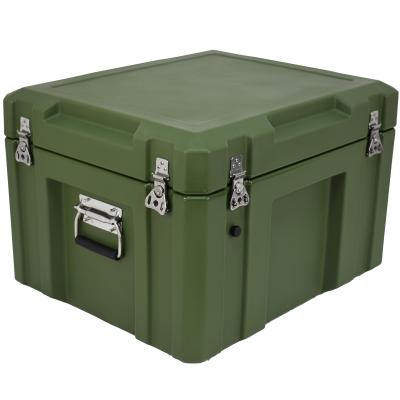 China Durable Plastic Portable Heavy Duty Equipment Crate Mold Roto Military Outdoor Duty Case for sale