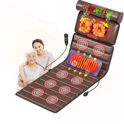 China Professional Body Accupressure Mat For Muscle Relaxation Accupressure Massager Mattress With Pillow Set for sale