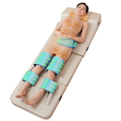 China Full Body Bestselling Body Massage Mat Adjustable Shiatsu Massage Mattress Multifunctional Bed for sale