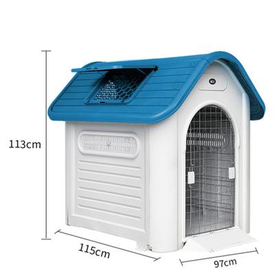 China Breathable Pet Cages Carriers Houses Large Kennel Extra Large Outdoor Pet Cage Dog Outdoor Kennel House for sale