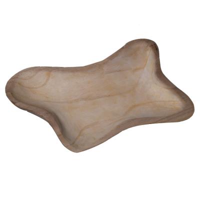 China Other Gifts China Top Sale Guaranteed Quality Opens Irregular Shape Wooden Serving Tray for sale