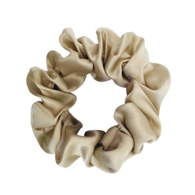 China Eco-Friendly Flower Headdress Wholesale Design Fashion Factory Silk Hair Scrunchies for sale