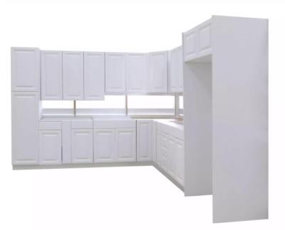 China Shaker Cabinet White Kitchen Cabinets Modern Melamine American Sideboard for sale