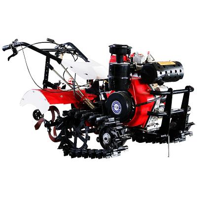 China New Hotels Garden Tractor Lawn Mower Walking Tractor With Plow Rotovator for sale