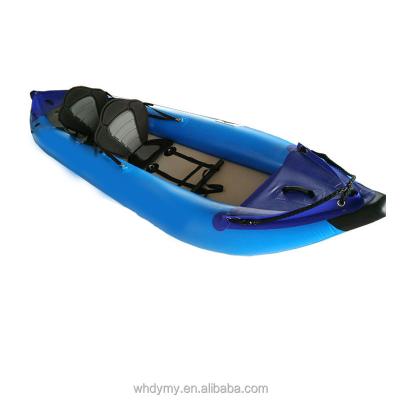 China 2021 most popular chinese kayak 0.9mm pvc used inflatable kayak inflatable kayak for sale