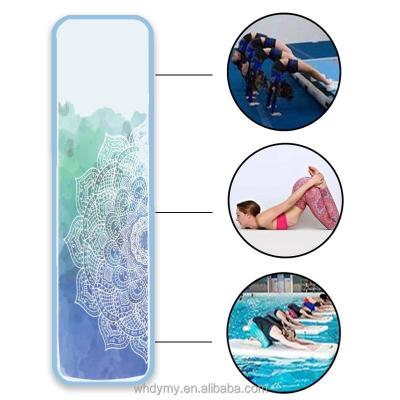 China DWF+1.2mm Plato Inflatable Yoga SIP Mat Air Track Inflatable Air Track Floor Mat For Gym for sale