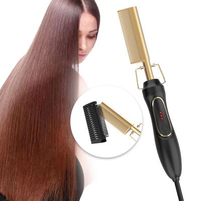 China Home Profe Straighten Soft Hot Straighting Comb Multi Functional Hair Straightener for sale