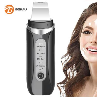 China DEEP CLEANSING Massage Care Spatula Facial Trimming Machine Extractions Full Peel Ultrasonic Skin Scrubber for sale